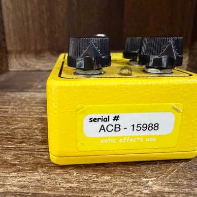 Xotic AC Booster With Box 2007 - 2020 - Yellow image 5