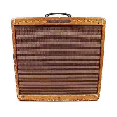 1960 Fender Bassman 5F6-A with factory P10Q speakers image 2