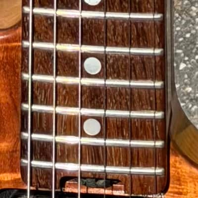 2000s ESP TE-350DT Telecaster W/Floyd Rose HSS Natural Flame Koa Tele TE350 image 4