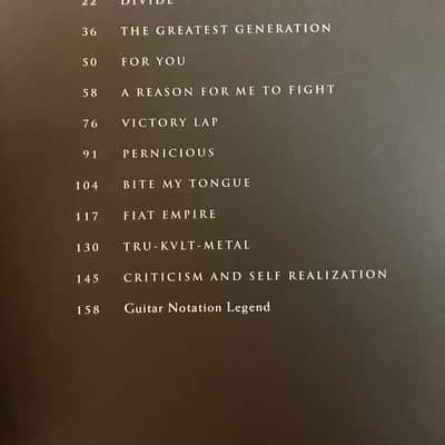 All That Remains - The Order of Things - Guitar Tab / Tablature Book image 3