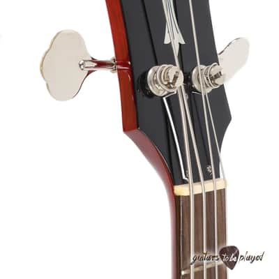 Guild GSR M-85 II Bass (USA Limited Edition, Only 25 Made) - Cherry Red image 9