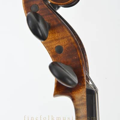 1900s Bohemian or Saxon violin image 11