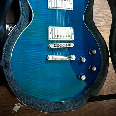 Immagine Gibson Les Paul Standard Limited Edition with '60s Neck Profile 2004 - Pacific Reef Blue - 2