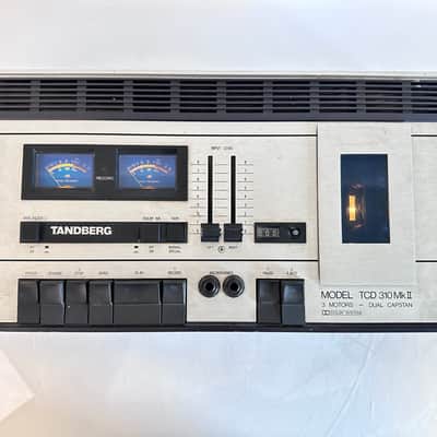 Vintage Tandberg TCD 310 MkII 3 Motor Cassette Tape Deck w Dolby NR image 15