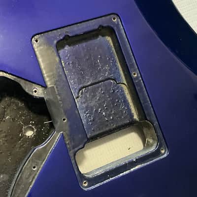 1990 Japan Fujigen Ibanez RG570 Jewel Blue Guitar Body Edge Tremolo Ready image 17