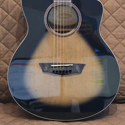 Washburn BTS9VCECH Bella Tono Select Spruce Top Okoume Neck 6-String Acoustic-Electric Guitar image 4