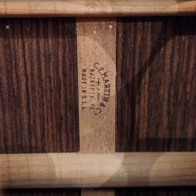 Vintage 1970, January, Martin D-28 Natural w/ OHSC - Neck Reset, New Bridge, Resprayed Top & Back image 6