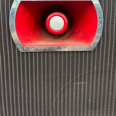 Teisco Checkmate CM-210H Vintage 2x10" Guitar Cabinet 1960s image 5