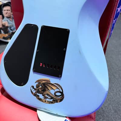 Charvel Charvette 1980-1990 - Matte Sky Blue image 4