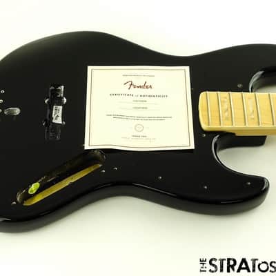 Fender American Geddy Lee Jazz J Bass BODY & NECK USA Alder Maple Black image 3