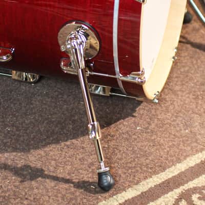 Slingerland Studio King Royal Crimson Lacquer Drum Set - 14x18,8x12,14x14 image 3