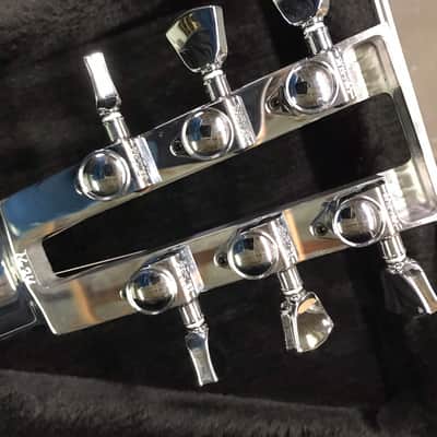 Electrical Guitar Company Series Five all aluminum 2018 Matte black and polished image 7