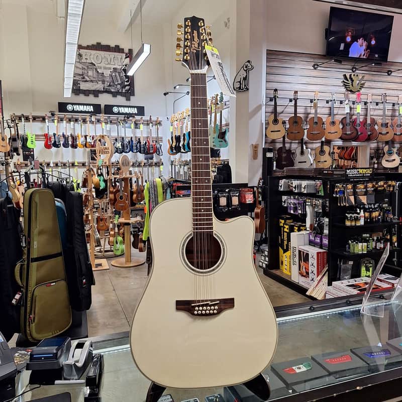 2025 Takamine GD37CE PW12 Dreadnought Cutaway Acoustic-Electric 12-String Guitar w/ Gig Bag! VERY NICE!!! image 1
