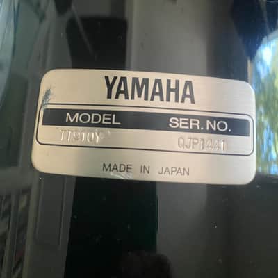 Yamaha 10x9 recording custom tom TT910Y image 6