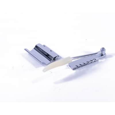 Short Chrome Lyre/Maestro Style Vibrola For Gibson Guitars image 2