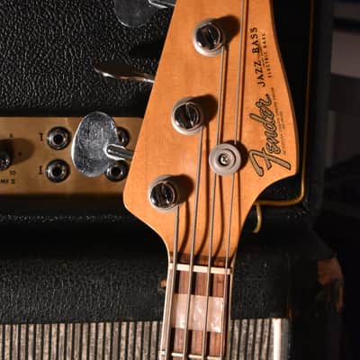 Fender jazz bass 1966 - sunburst image 5