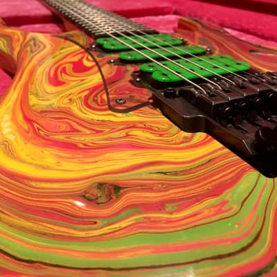 Ibanez Universe UV77 MC - Multicolour 1990 image 4