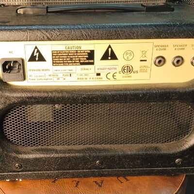 Epiphone Valve Jr Head Black with a Fender 5F1 Mod (Tweed Champ) image 4