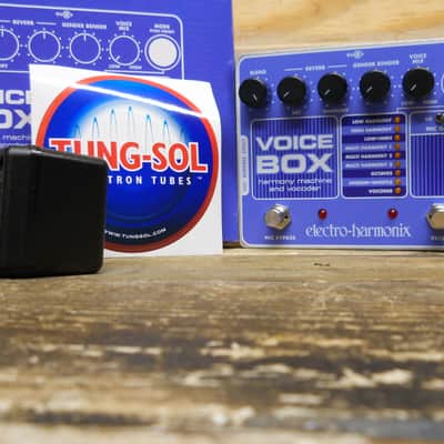 Electro-Harmonix Voice Box Harmony Machine & Vocoder - Purple / Black image 1
