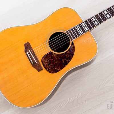 1968 Gibson SJN Southern Jumbo Natural Vintage Dreadnought Acoustic Guitar Long Scale 25 1/2" w/ Case image 1