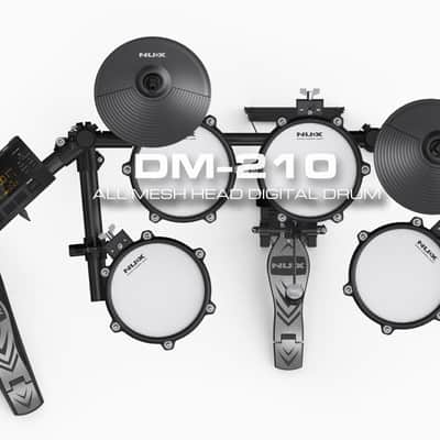 NUX DM-210 Elektronisches Drumset mit Mesh Fellen image 3