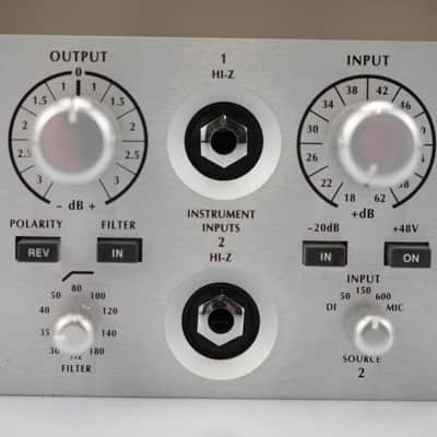 Avalon AD 2022 Dual Preamplifier w/ Power Supply w/ Mogami Gold Cables #58642 image 6