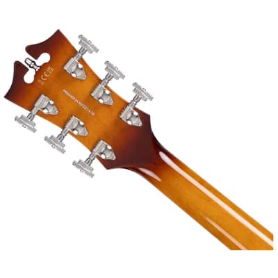 D'Angelico Premier SS Electric Guitar w/Gig Bag - Dark Iced Tea Burst - B-Stock image 5