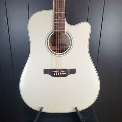 Takamine GD-37CE PW Acoustic Electric with Gig Bag, Pearl White, 057 image 1