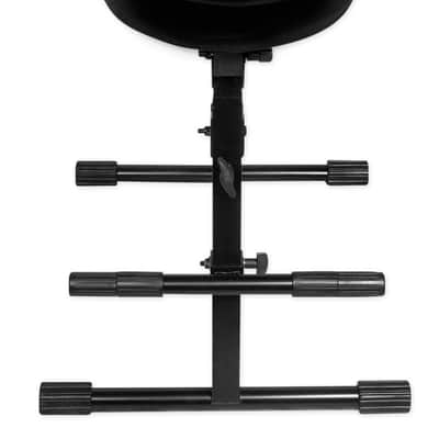 Rockville RDS42 Portable DJ/Guitar/Drum/Keyboard Padded Throne/Chair Adjustable image 2