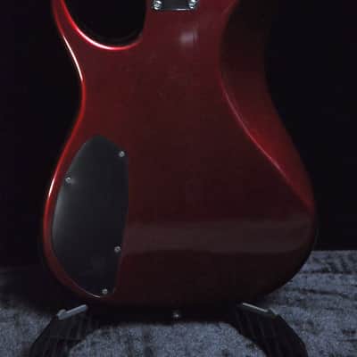 1990 Ibanez EX Series EXB-404 - Burgandy Red image 6
