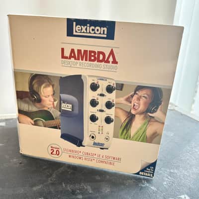 Lexicon Lambda USB Audio Interface 2010s - Blue image 5