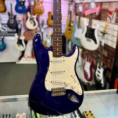 Fender Stratocaster MIM Rosewood Fretboard, Blue - Pre Owned image 1