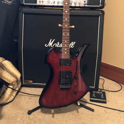 B. C. Rich Mockingbird NJ - Flamed Maple, Floyd Rose image 1
