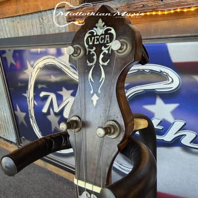 Vega Style M Tubaphone 1909 - 4-String Banjo w/Original Case & Accessories USED image 12