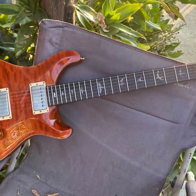 PRS 2003 McCarty Brazilian SIGNED | Orange | Quilted 10 TOP | Brazilian Rosewood | #193/500 | YouTube Video image 1
