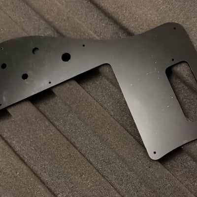 Ibanez Bass pickguard Rickenbacker 4001 style 70s-80s - Black image 4