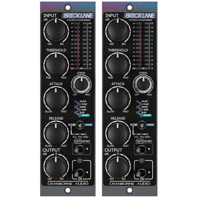 Cranborne Audio Brick Lane 500 Compressor (Stereo Pair) image 1