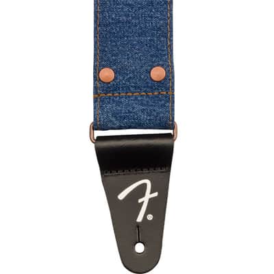 Fender X Wrangler Denim Strap - Indigo image 4