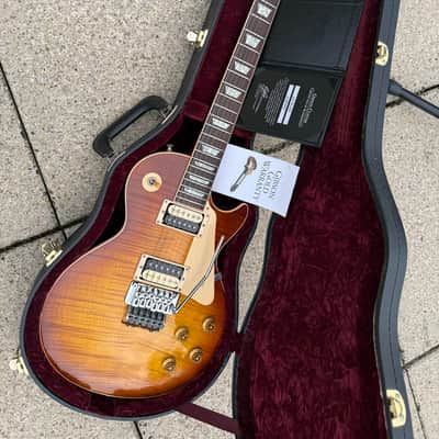 Gibson Custom Shop Les Paul Axcess Standard with Floyd Rose 2008 - Iced Tea Flame image 1