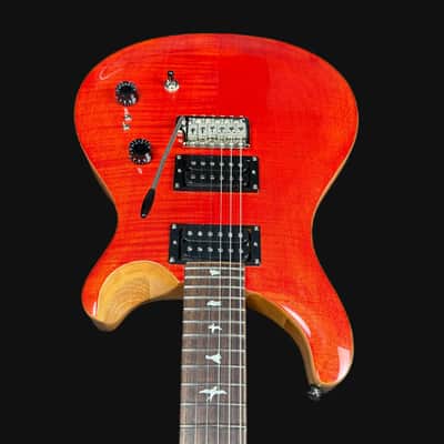 PRS SE Custom 24-08 Electric Guitar in Blood orange image 4