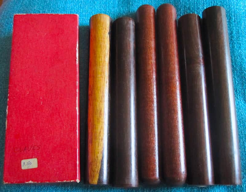 Claves Lot of 8 (4 Matching Pairs) image 1
