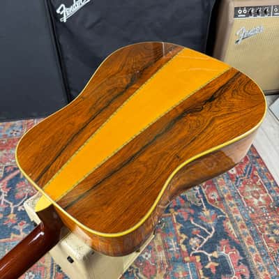 Morris D41 Style Dreadnought Model W-40 Jacaranda Solid Spruce - 1974 image 6