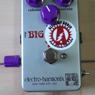 Alchemy Audio modified Electro-Harmonix Big Muff Ram's Head reissue Fuzz Distortion New In Box image 3