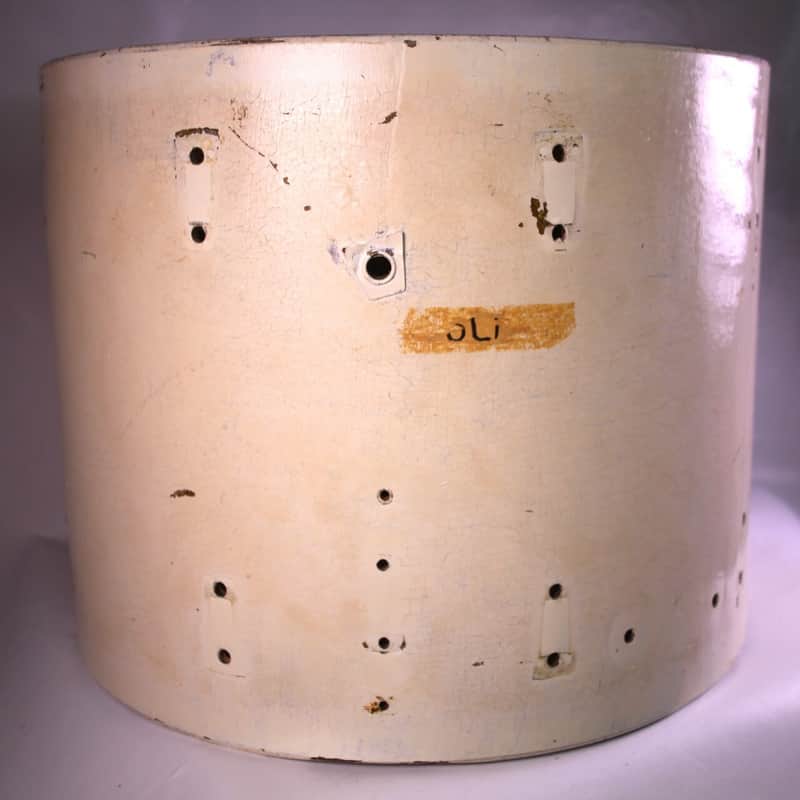 Ludwig 12x15"3Ply African Mahogany Snare/Tom Drum Shell Vintage 50 Glass Glitter image 1