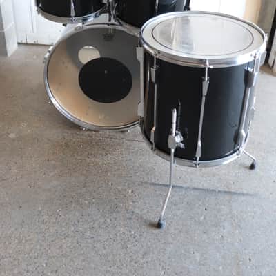 Tama RockStar DX 4pc Drum Kit Set 22/16/13/12" Black MIJ image 13