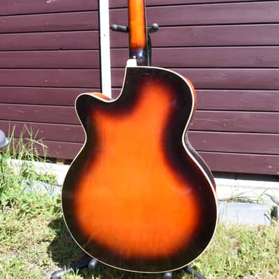 Arnold Hoyer PERLOID + Pickup – 1956 German Vintage Archtop Jazz Guitar / Gitarre image 20