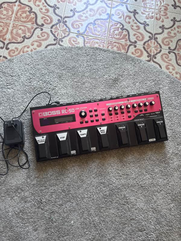 Boss RC-50 Loop Station 2006 - 2010 - Black and Red image 1