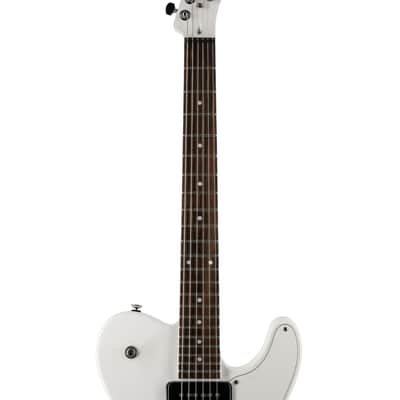 Fender Jim Adkins JA-90 Telecaster Thinline Electric Guitar, Maple FB, Laurel White, ICF1900XXXX image 6