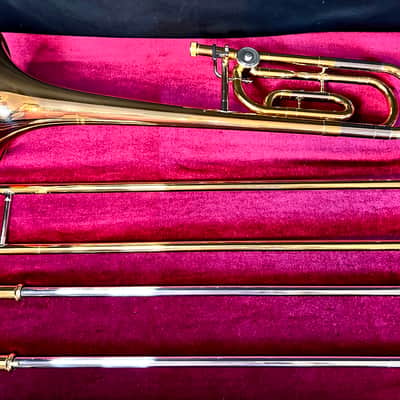Yamaha YSL-448 G Tenor Trombone w/ F Attachment!🔥 Beautiful 🔥 image 4