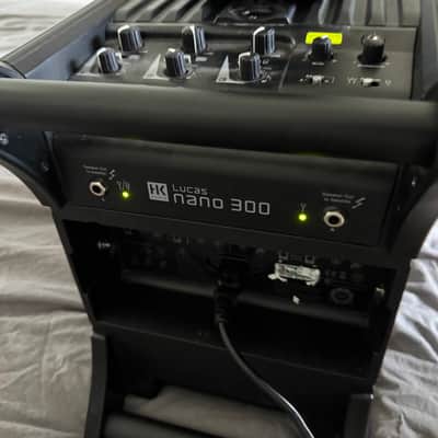 HK Audio Lucas Nano 300 Compact Stereo PA System with 3-Channel Mixer 2010s - Black image 21